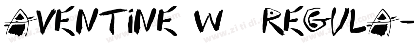 Aventine W00 Regula字体转换